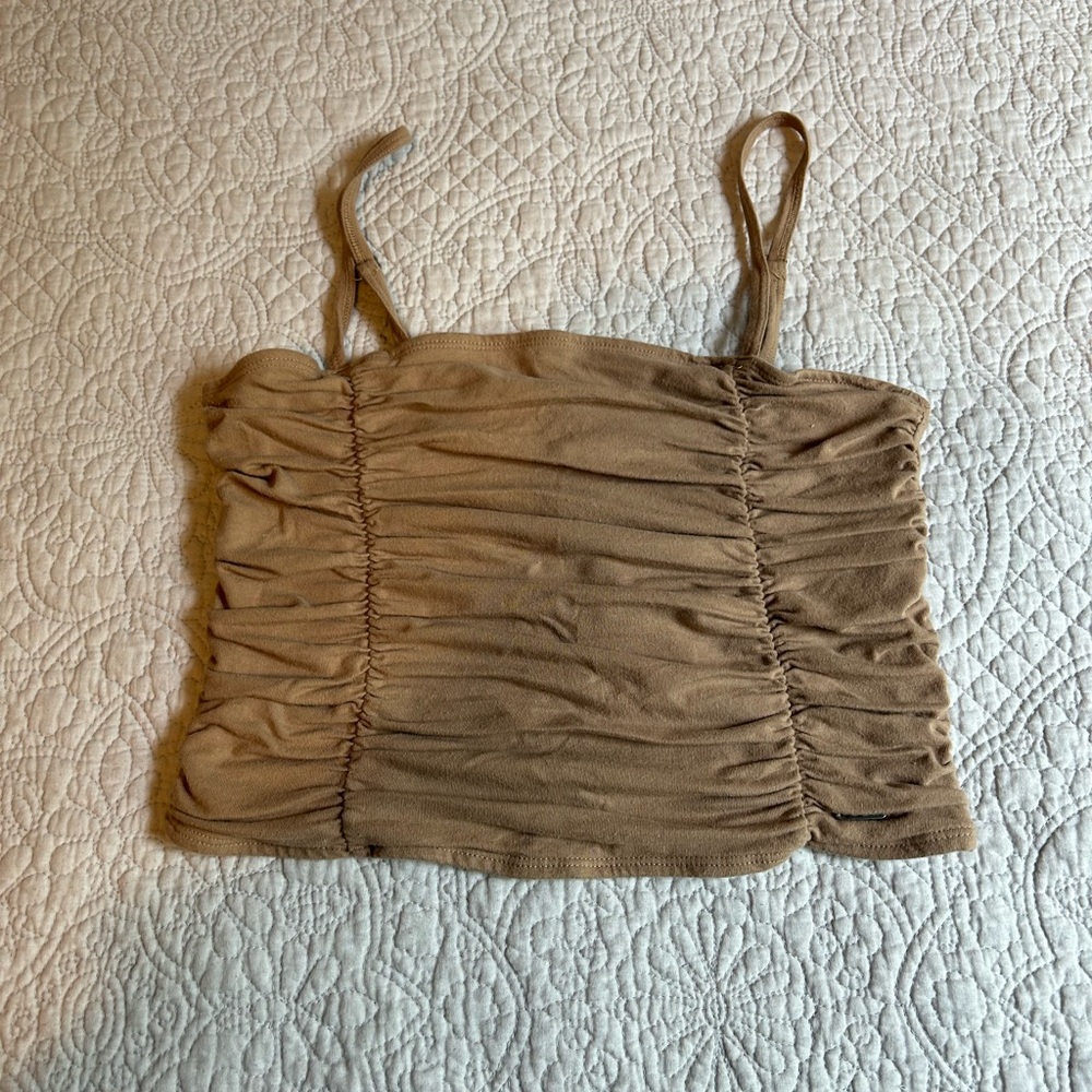Tan Hollister Tank Top